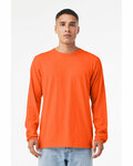 Bella + Canvas 3501 Unisex Jersey Long-Sleeve T-Shirt Front Thumbnail