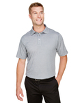 Devon & Jones DG22 CrownLux Performance™ Men's Address Melange Polo Side Thumbnail