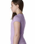Next Level N3710 Youth Girls’ Princess T-Shirt Side Thumbnail