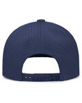 Pacific Headwear P424 Weekender  Perforated Snapback Cap Back Thumbnail