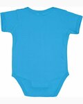 Rabbit Skins 4400 Infant Baby Rib Bodysuit Back Thumbnail