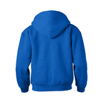 soffe j9078 juvenile classic zip hooded sweatshirt Back Thumbnail