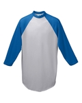 Augusta Sportswear AG4420 Baseball 3/4 Sleeve Tee 2.0 Front Thumbnail