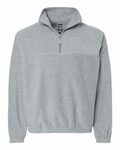 Burnside 3052 Polar Fleece Quarter-Zip Pullover Front Thumbnail