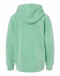Independent Trading Co. PRM1500Y Youth Midweight Pigment-Dyed Hooded Sweatshirt Back Thumbnail