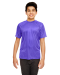 UltraClub 8420Y Youth Cool & Dry Sport Performance Interlock T-Shirt Front Thumbnail