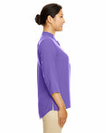 devon & jones dp611w ladies' perfect fit™  3/4-sleeve crepe tunic Side Thumbnail