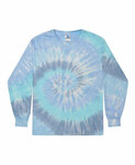Tie-Dye CD2000 Adult 5.4 oz. 100% Cotton Long-Sleeve T-Shirt Front Thumbnail