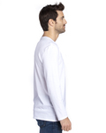 Threadfast Apparel 100LS Unisex Ultimate CVC Long-Sleeve T-Shirt Side Thumbnail