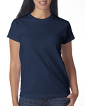 Bayside BA3325 Ladies' 6.1 oz., 100% Cotton T-Shirt Front Thumbnail