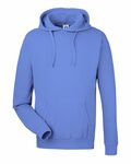 j america 8730ja unisex pigment dyed fleece hooded sweatshirt Front Thumbnail