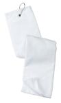 Port Authority TW50 Grommeted Tri-Fold Golf Towel Front Thumbnail