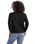 Next Level 9084 Ladies' Laguna Sueded Sweatshirt Back Thumbnail