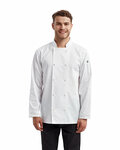 artisan collection by reprime rp657 unisex long-sleeve sustainable chef's jacket Front Thumbnail