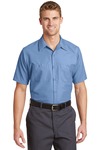 Red Kap SP24 Short Sleeve Industrial Work Shirt Front Thumbnail