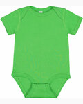 Rabbit Skins 4400 Infant Baby Rib Bodysuit Front Thumbnail