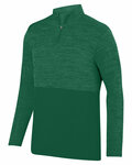 augusta sportswear ag2908 shadow tonal heather 1/4 zip pullover Front Thumbnail