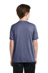 Sport-Tek YST360 Youth Heather Contender™ Tee Back Thumbnail