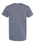 LAT 6991 Harborside Mélange T-Shirt Back Thumbnail