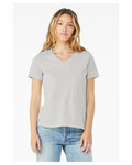 bella + canvas 6405 ladies' relaxed jersey v-neck t-shirt Front Thumbnail