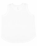 LAT 3892 Ladies' Curvy Relaxed Tank Front Thumbnail