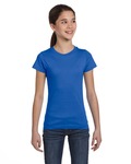 LAT 2616 Girls' Fine Jersey T-Shirt Front Thumbnail
