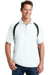 Sport-Tek T476 Dry Zone ® Colorblock Raglan Polo Front Thumbnail