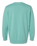 LAT 6935 Unisex Vintage Wash Crew Back Thumbnail