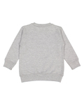 rabbit skins 3317 toddler fleece sweatshirt Back Thumbnail