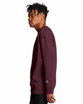 Champion S600 Adult Powerblend® Crewneck Sweatshirt Side Thumbnail