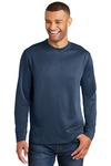 Port & Company PC590 Performance Fleece Crewneck Sweatshirt Front Thumbnail