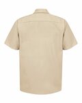 Red Kap SP24 Short Sleeve Industrial Work Shirt Back Thumbnail