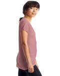 alternative 2894b2 ladies' slinky-jersey v-neck t-shirt Side Thumbnail