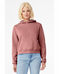 bella + canvas 7519 ladies' classic pullover hooded sweatshirt Front Thumbnail