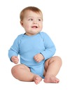 rabbit skins 4411 infant long sleeve bodysuit Front Thumbnail