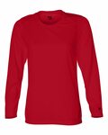 Badger Sport 4164 B Core Women's L/S Tee Front Thumbnail