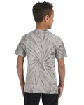 Tie-Dye CD101Y Youth 5.4 oz. 100% Cotton Spider T-Shirt Back Thumbnail