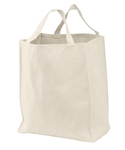 port authority pab100 ideal twill grocery tote Front Thumbnail