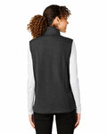 devon & jones dg706w ladies' new classics™ charleston hybrid vest Back Thumbnail