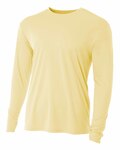 a4 n3165 men's cooling performance long sleeve t-shirt Front Thumbnail