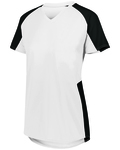 augusta sportswear 1523 girls cutter jersey Front Thumbnail