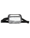 liberty bags 5778 clear stadium two-pocket fanny pack / crossbody bag Front Thumbnail