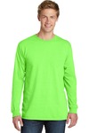 port & company pc099ls beach wash ™ garment-dyed long sleeve tee Front Thumbnail