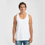 tultex s105tc unisex fine jersey tank Front Thumbnail