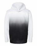 badger sport 1403 ombre hooded sweatshirt Back Thumbnail