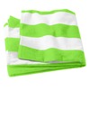 port authority pt43 cabana stripe beach towel Front Thumbnail