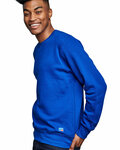 russell athletic 82rnsm 80/20 fleece crew Side Thumbnail