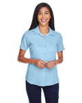 Harriton M570W Ladies' Bahama Cord Camp Shirt Side Thumbnail