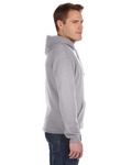J America JA8815 Adult Tailgate Fleece Pullover Hooded Sweatshirt Side Thumbnail