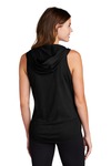 Sport-Tek LST410 Ladies PosiCharge ® Tri-Blend Wicking Draft Hoodie Tank Back Thumbnail